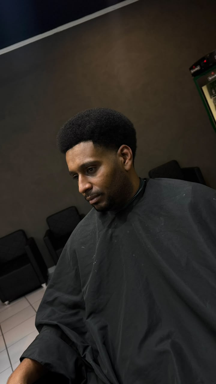 Corte realizado na Barbearia Gustta Cortes