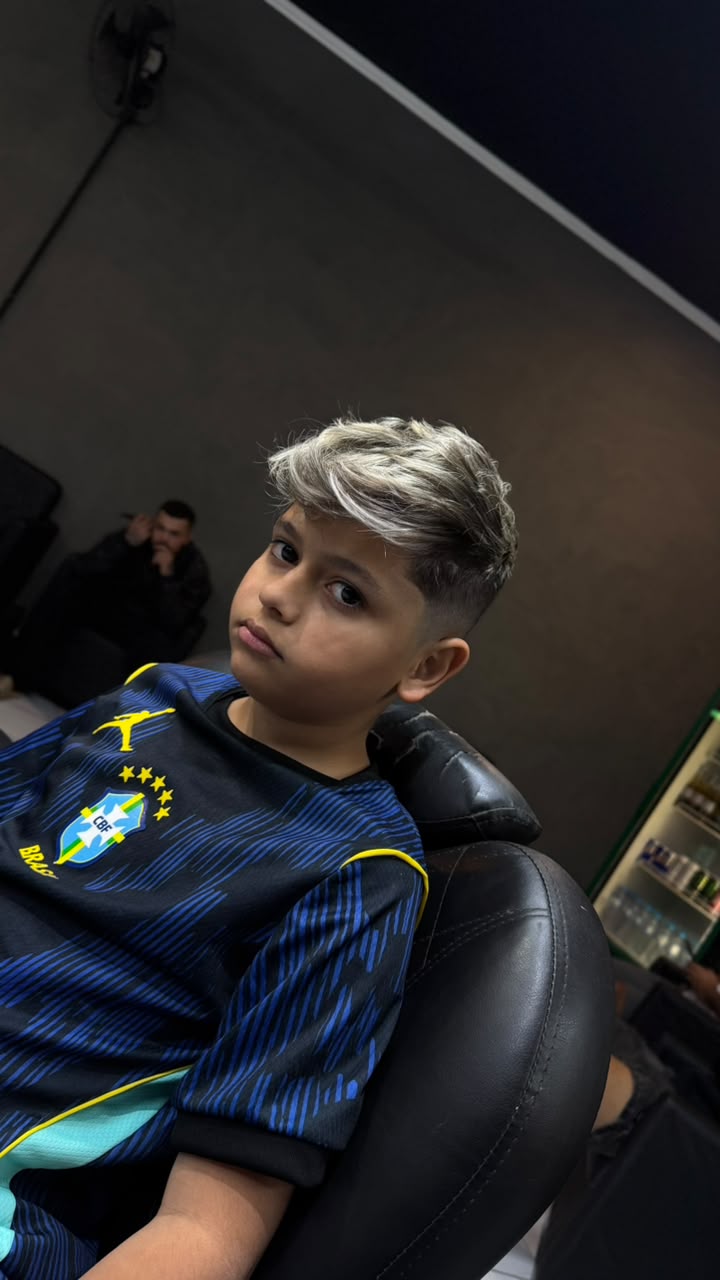 Corte realizado na Barbearia Gustta Cortes