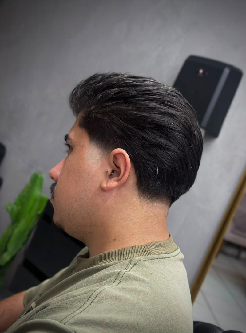 Corte realizado na Barbearia Gustta Cortes